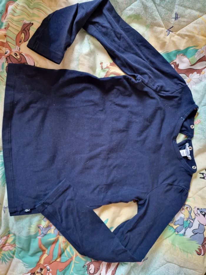 Tee shirt manche longue okaidi 6 ans - photo numéro 2