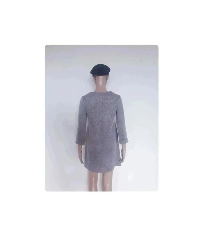 Magnifique robe pied de poule - photo numéro 4