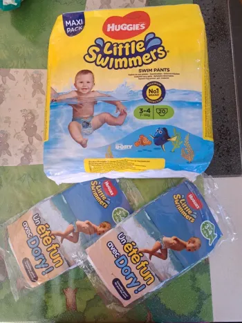 Couches Piscine Huggies Little swimmer 3-4