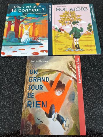 📚 Lot de 3 livres jeunesse - “Les mercredis à lire” 📚