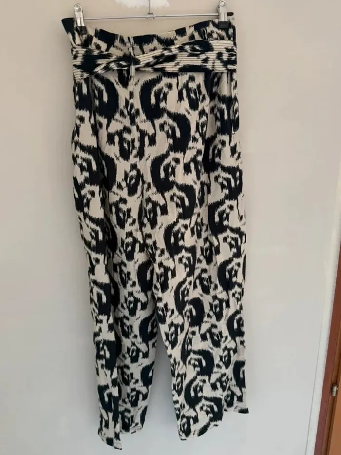 Pantalon imprimé Zara - photo numéro 4