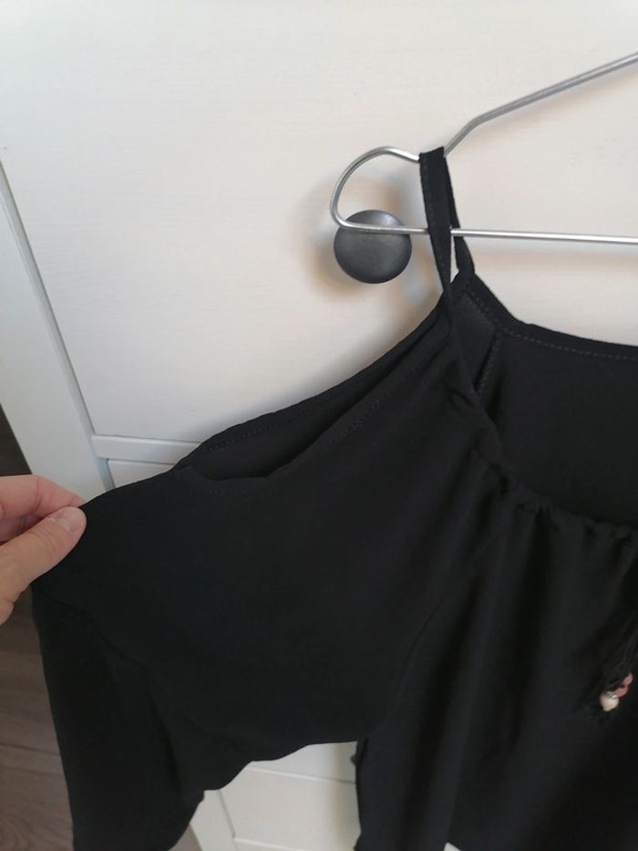 Tunique noire 38 Fabriqué en France - photo numéro 2