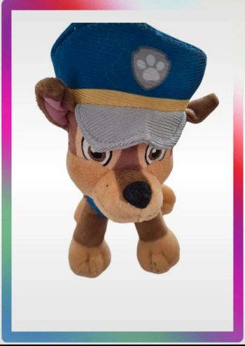 Peluche chien chase patpatrouile pawpatrol