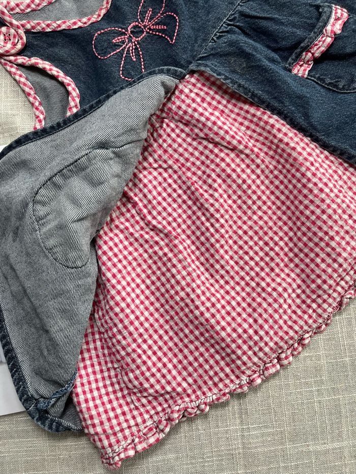 Robe jean et Vichy - photo numéro 4