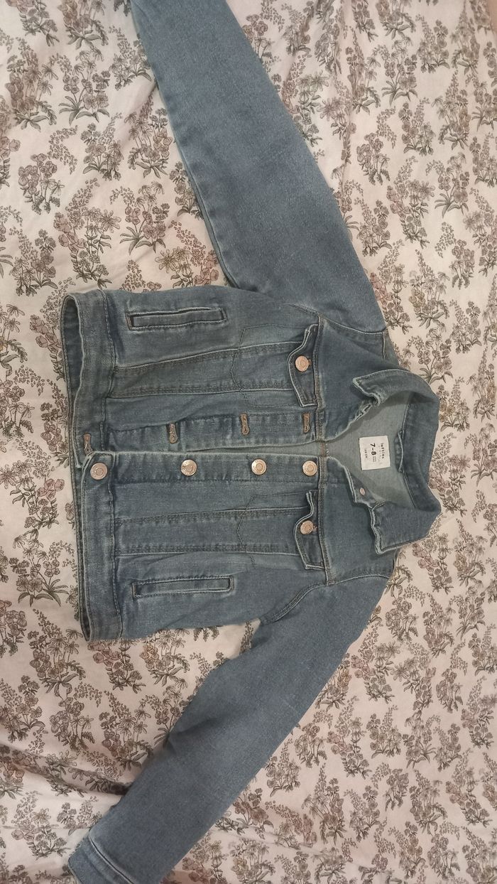 Veste en jeans 7 à 8 ans