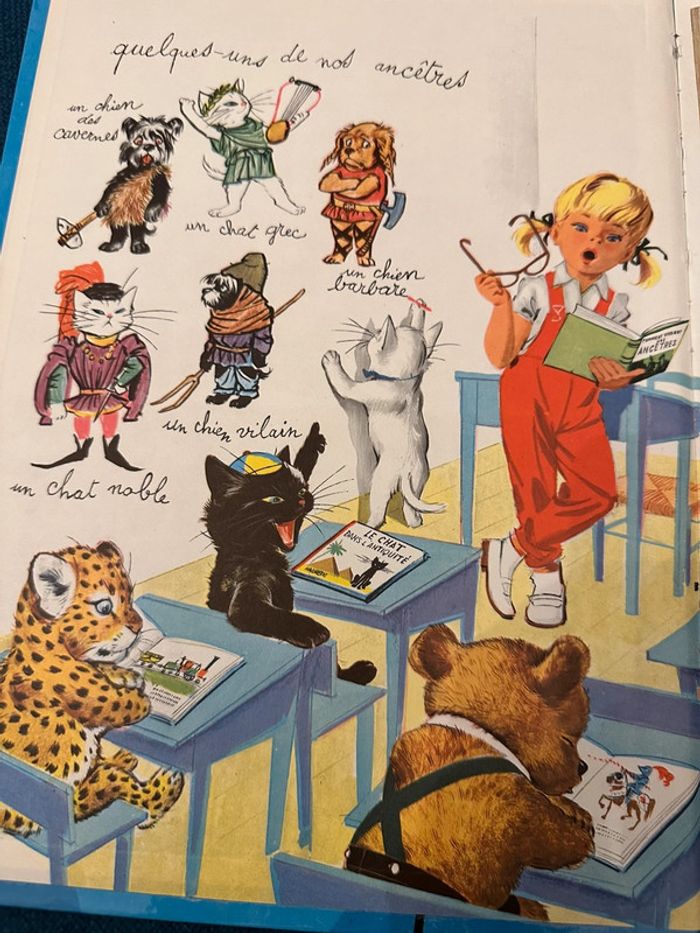 1967 Livre ancien Grands albums Hachette Caroline à travers les âges vintage ancien - photo numéro 10