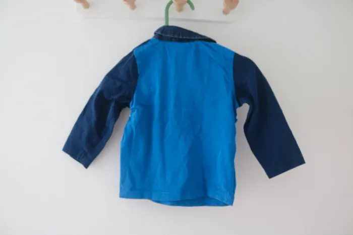 Ensemble haut/jogging Mes petits cailloux et gilet Tex 6 mois - photo numéro 7