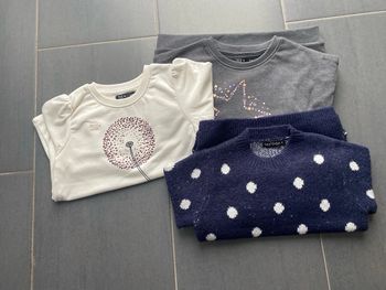 Lot de 3 pulls fille 🧒 7-8 ans Tex et inextenso