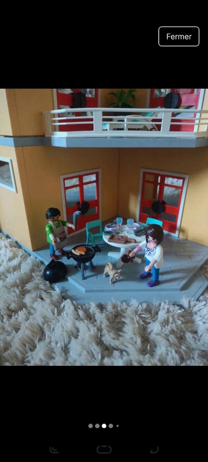Maison moderne playmobil  9266 - photo numéro 3