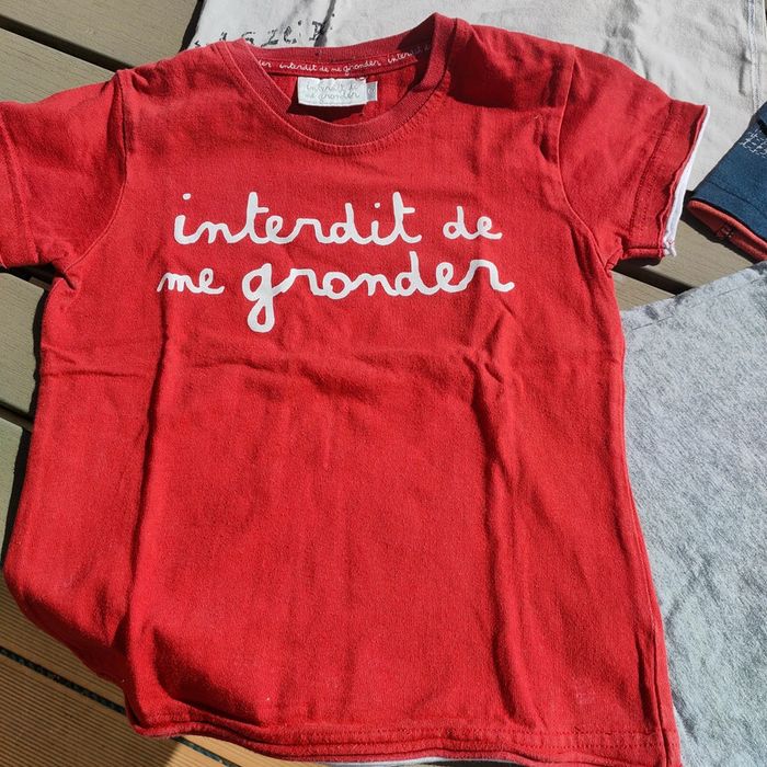 Lot t-shirts garçon 6 ans IKKS - photo numéro 2