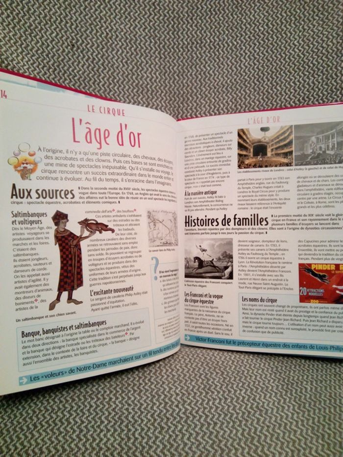 Le cirque - l'Atlas des Juniors Arts et Loisirs - Ed. Atlas Jeunesse - photo numéro 5