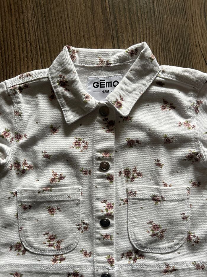 Chemise jean gémo 12mois - photo numéro 2