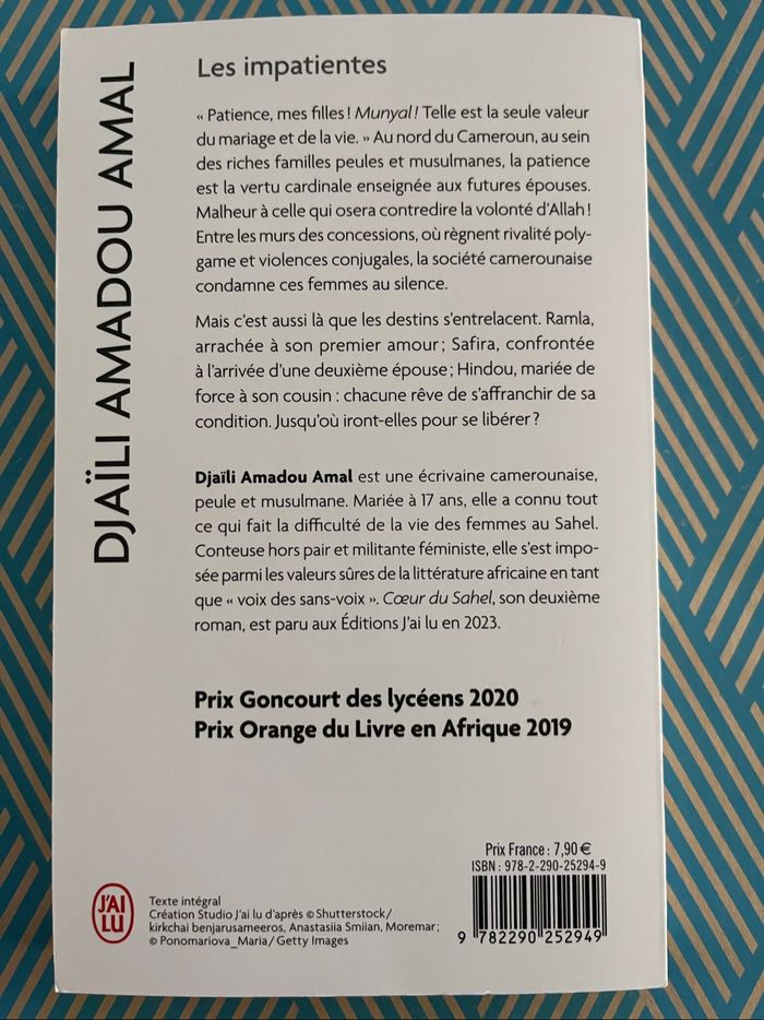 Les impatientes de Djaili Amadou Amal - photo numéro 3