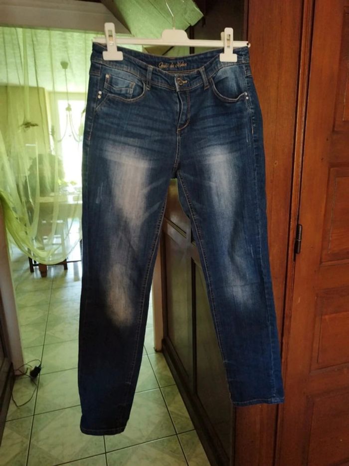 Jeans bleu foncé Grain De Malice taille S/36 - photo numéro 2