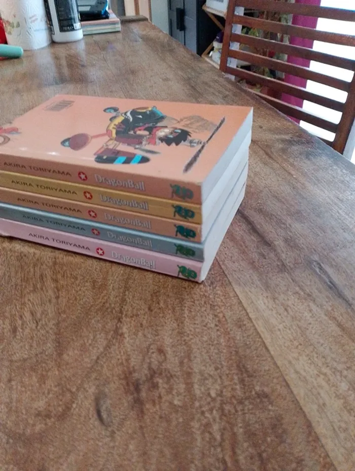 Lot de 5 mangas Dragon Ball édition pastel - photo numéro 3