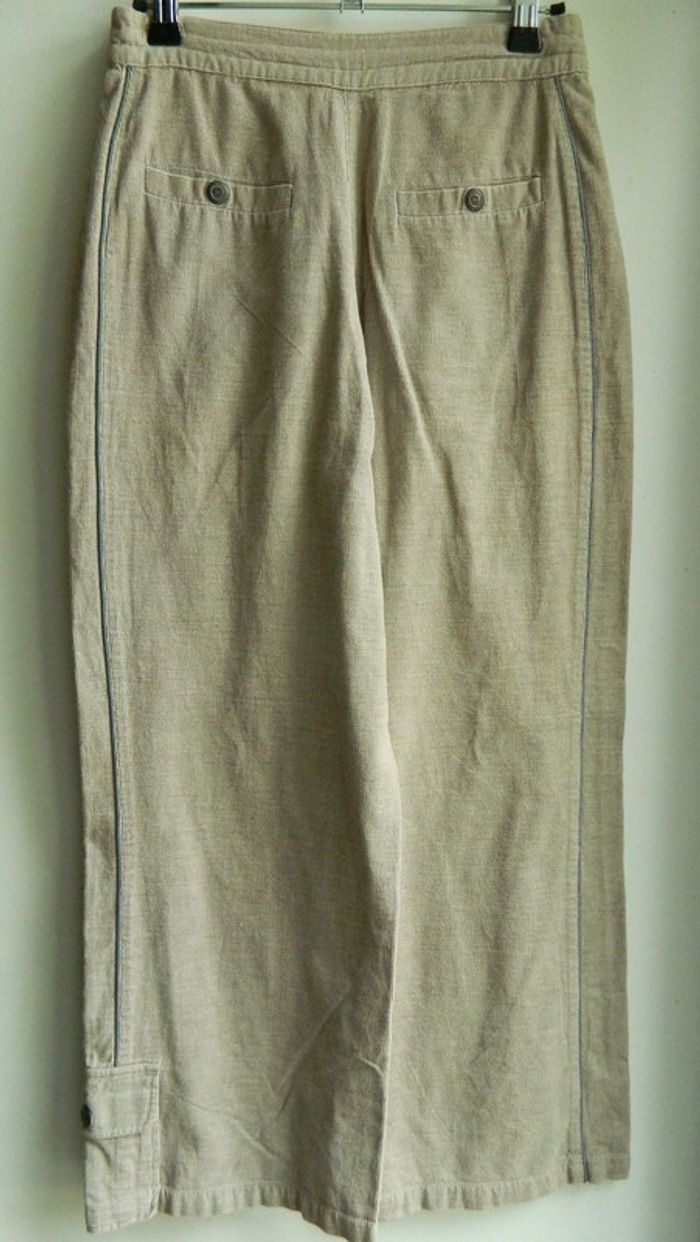 Pantacourt T 34 en velours "Etam" - photo numéro 2