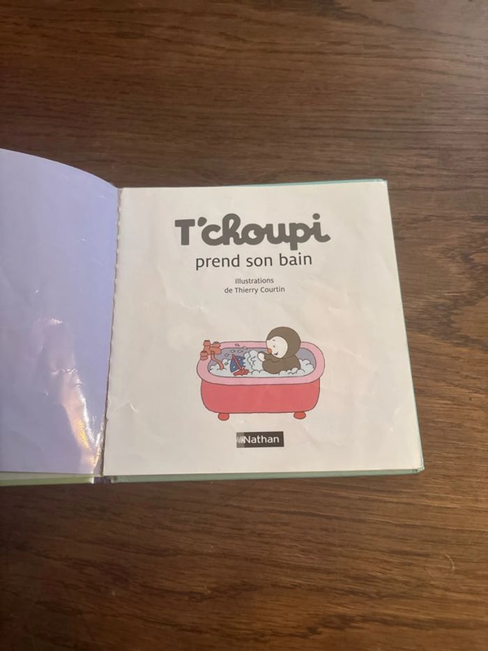 Livre Tchoupi prend son bain - photo numéro 3