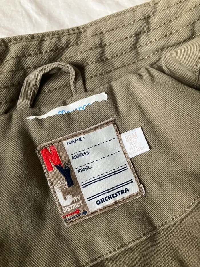 Veste kaki garçon - photo numéro 3