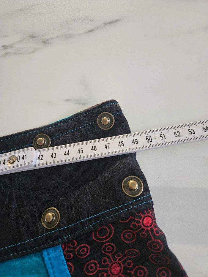 Jupe porte feuille réversible multicolore taille unique - photo numéro 18