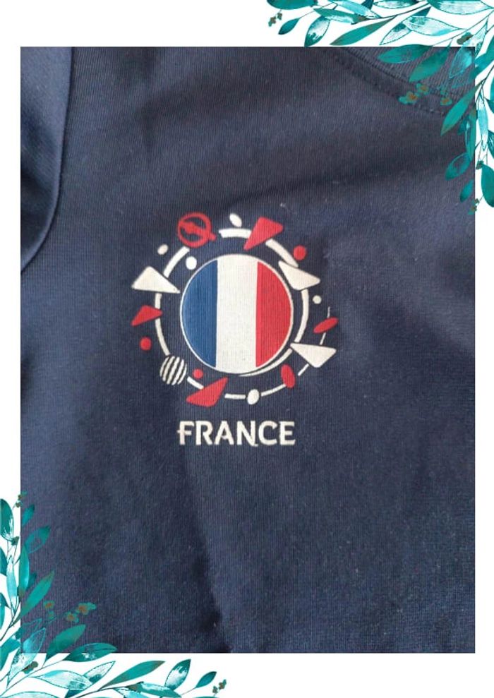 Tee shirt maillot foot france - photo numéro 3