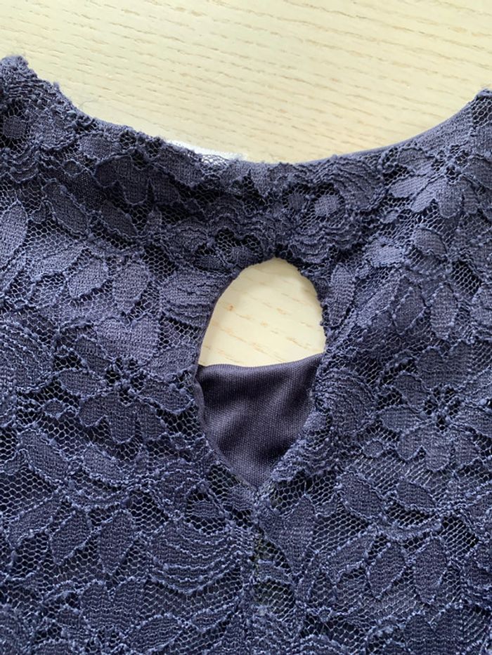 Robe dentelle marine 8 ans LPC Girls - photo numéro 8