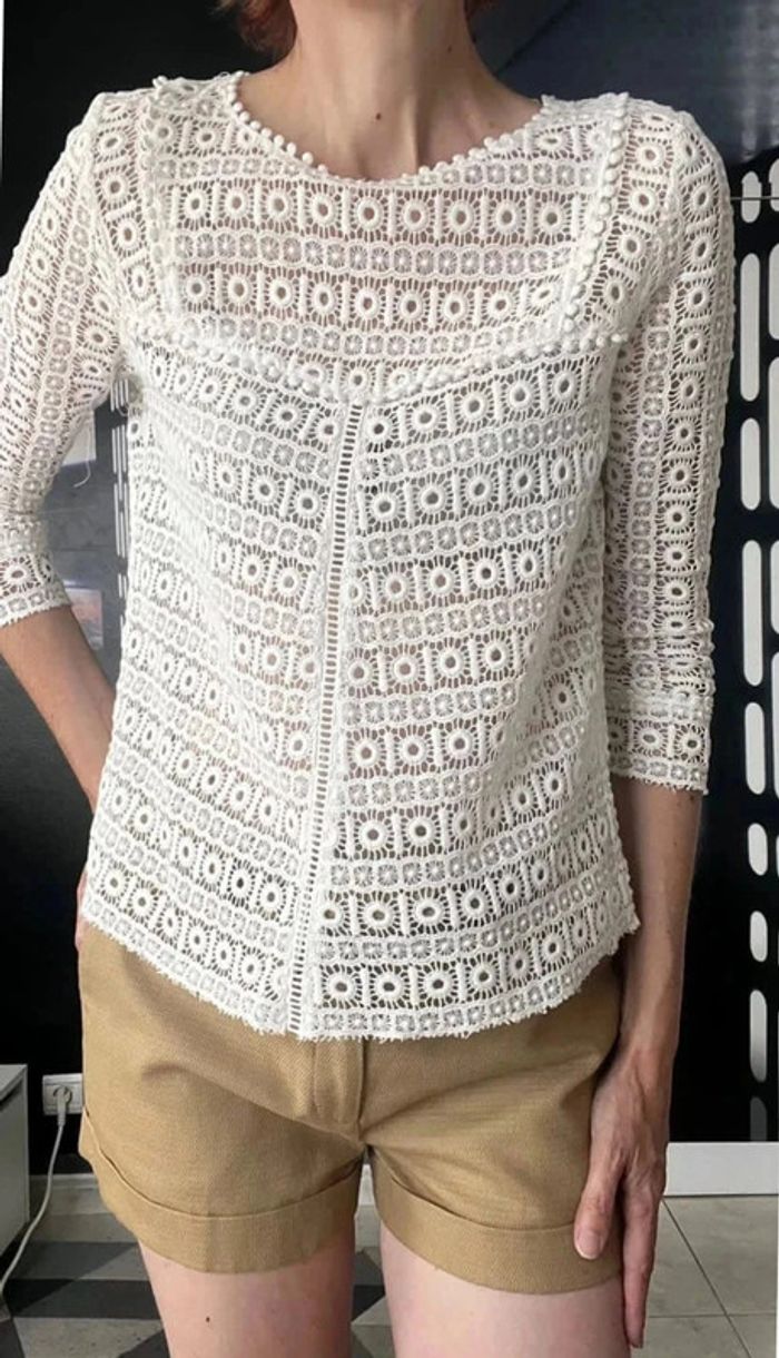 Blouse Joss en dentelle - photo numéro 2