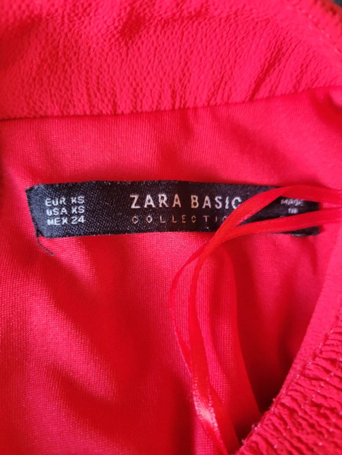 Belle robe rouge Zara 34 - photo numéro 8