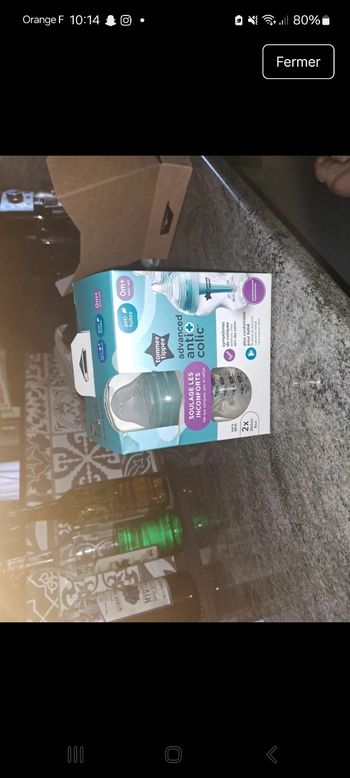 Biberon tommee tipee