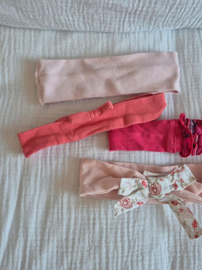 Lot de bandeaux pour bébé / fille - photo numéro 2