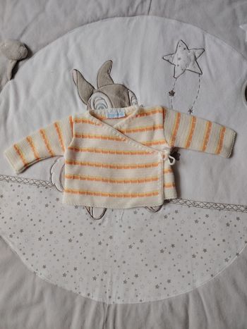 Gilet effet tricot