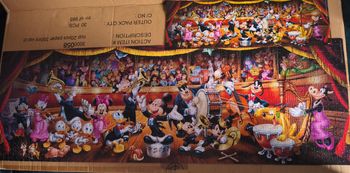 Puzzle 1000 pièces Mickey et l'orchestre 
Panorama