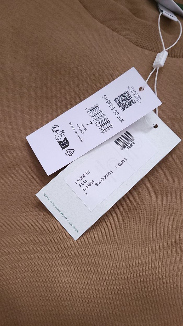 Sweat et bonnet lacoste - photo numéro 5