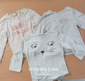 3 tee shirts