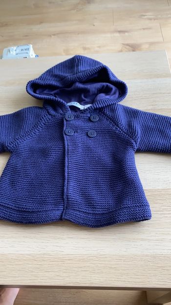 Gilet épais cocoon 1 mois