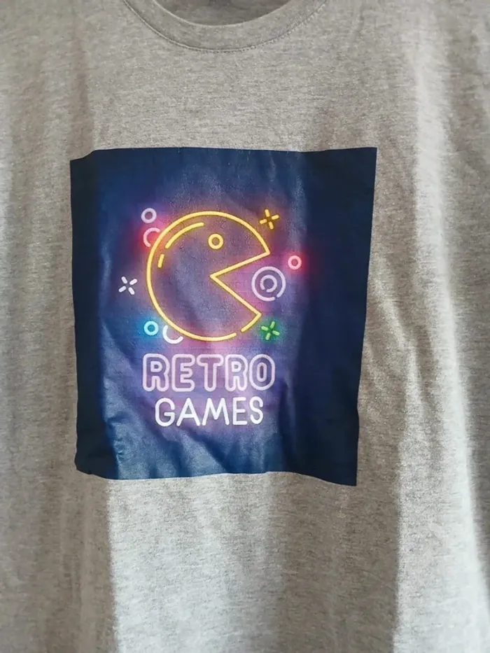 Tee-shirt Rétro Games - photo numéro 3