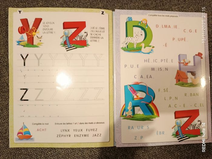 Cahier d'apprentissage effaçable - photo numéro 3