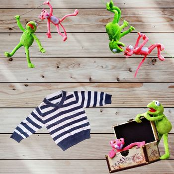 Pull rayé pour bébé garçon taille 6 mois