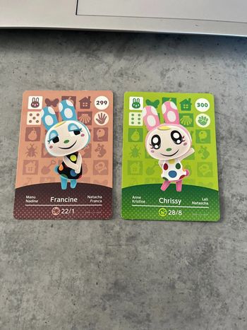 Animal Crossing amiibo 299 et 300