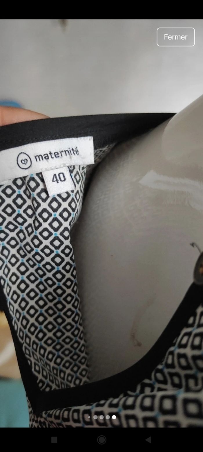 Très belle robe tunique maternité f1 - photo numéro 5