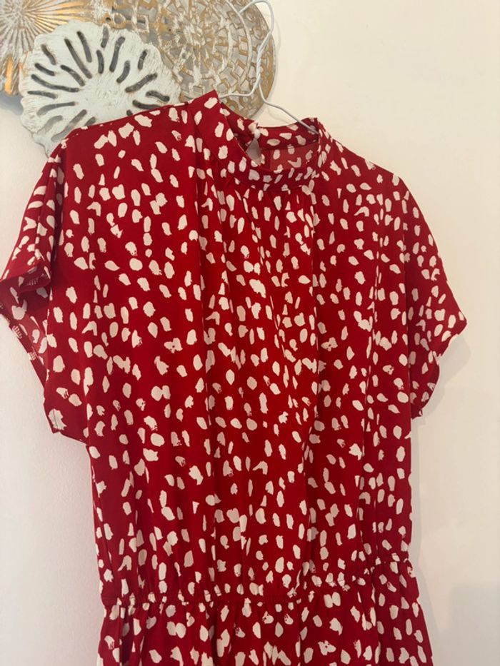 Robe shein rouge - photo numéro 2