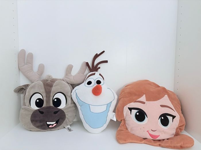 Lot coussins reine des neiges disney