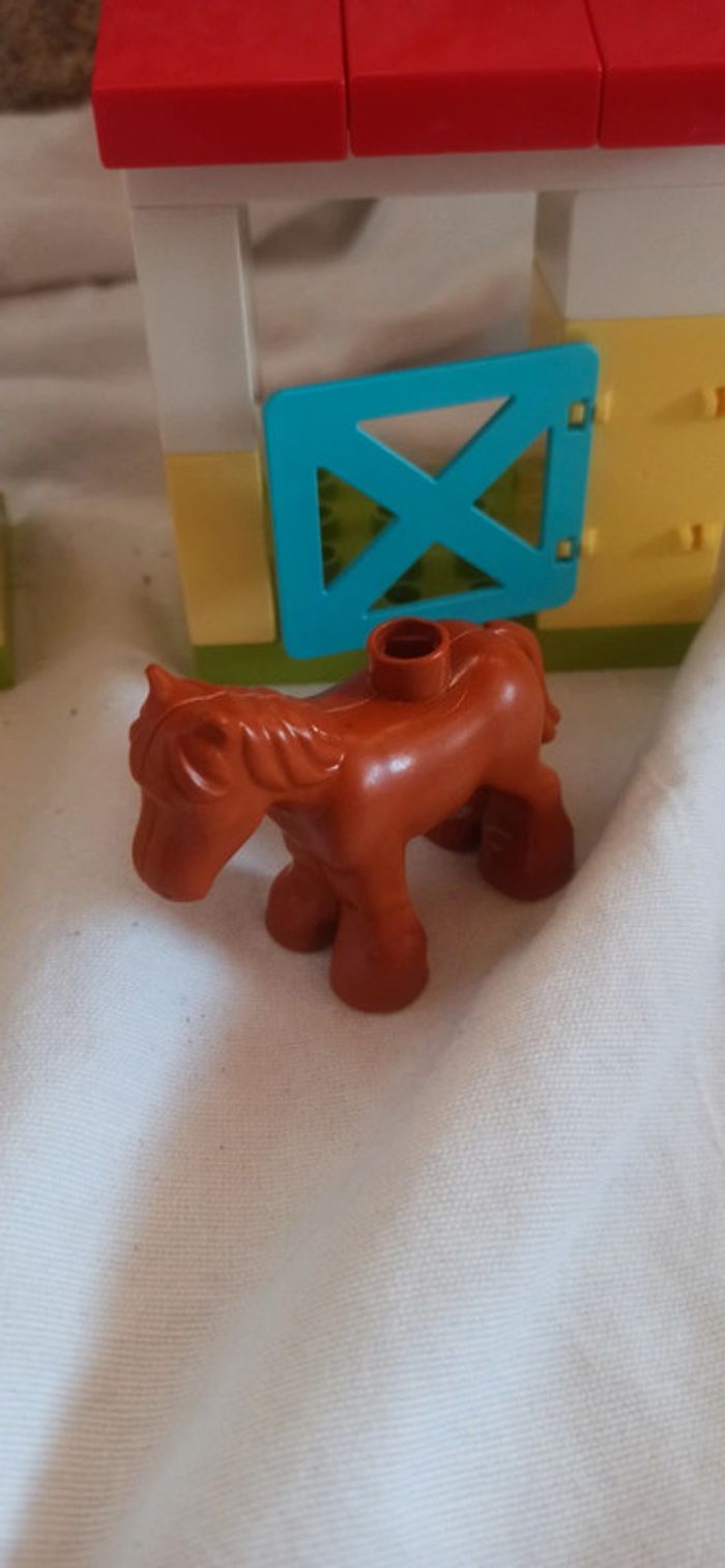 Écurie lego duplo avec chevaux - photo numéro 8