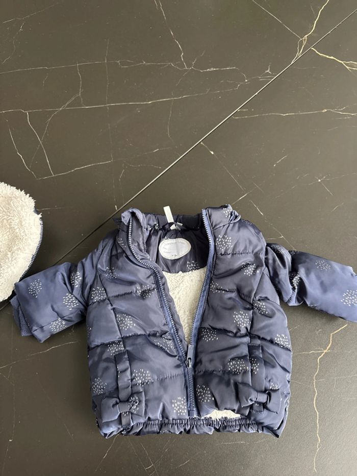 Veste chaude fille 3 mois orchestra - photo numéro 2