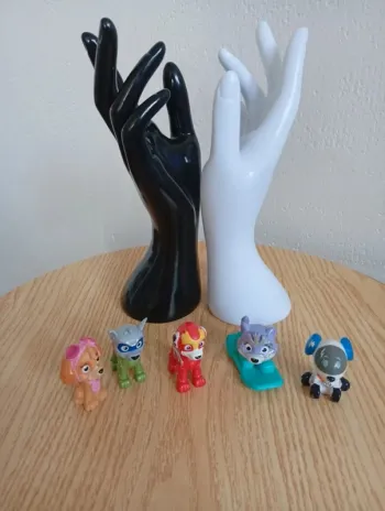 Pat patrouille figurines Marcus stella rocky chien
