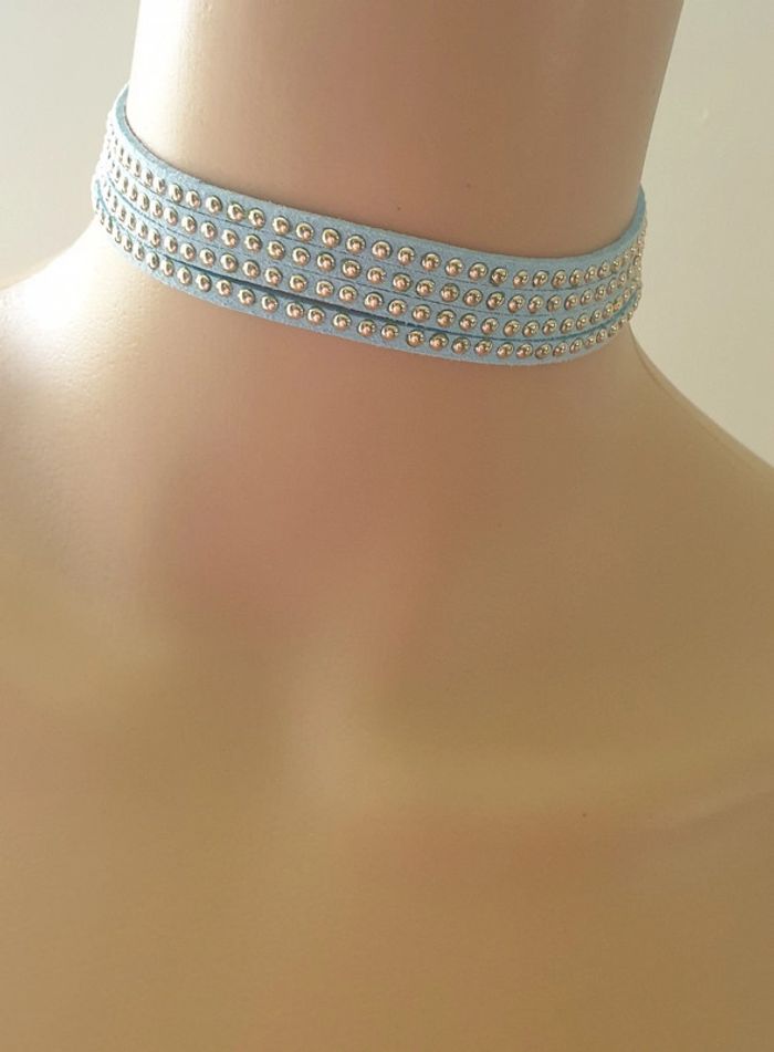 🩷 Tour de cou avec strass #emyfleury_bijoux - photo numéro 2