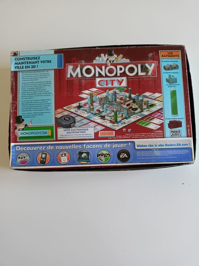 Monopoly city hasbro gaming complet et fonctionne - photo numéro 2