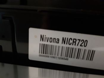 Machine à café grains expresso Nivona NICR720 Type 661