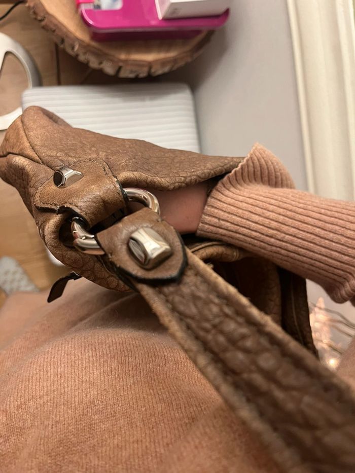 Sac à main Cuir Marron Francinel - photo numéro 15