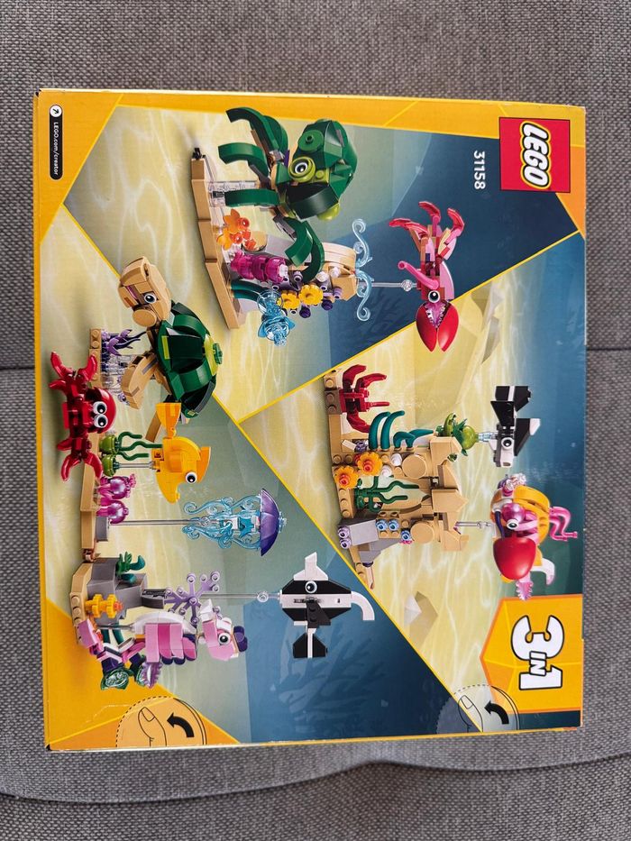 LEGO 31158 Sea Animals – Creator 3-in-1 – Neuf, Scellé - photo numéro 2