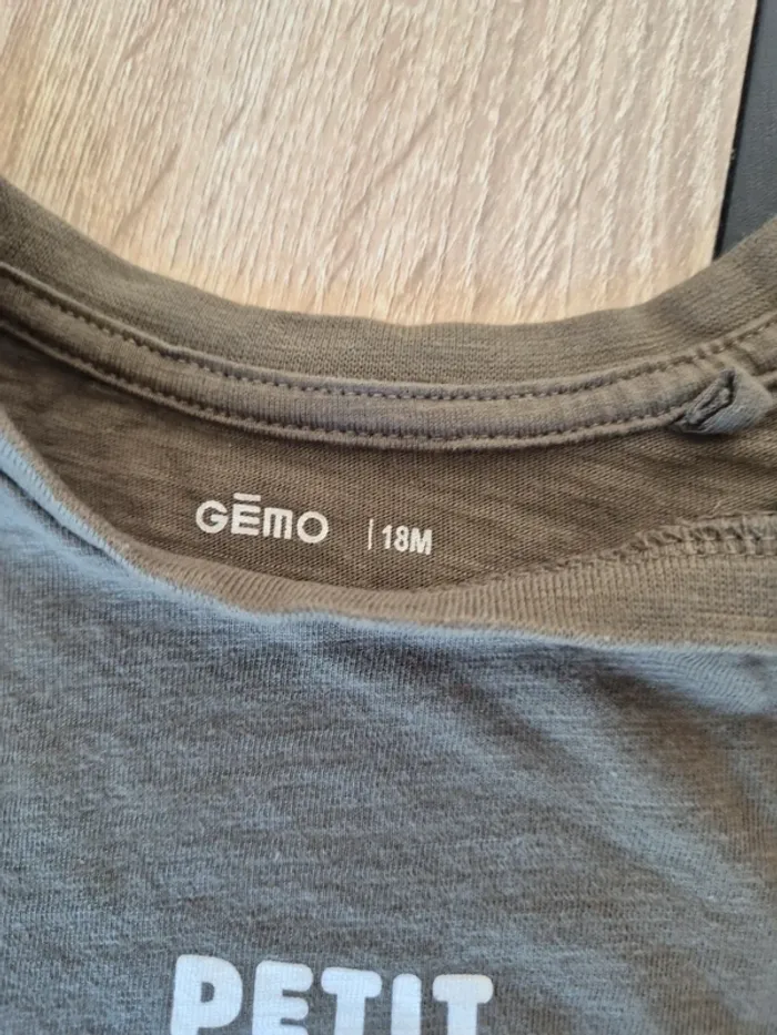 Tshirt Gemo 18 mois - photo numéro 2